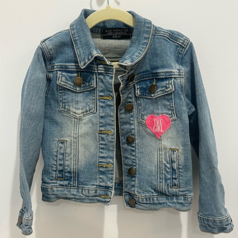 Wee Monster Unicorn Denim Jacket